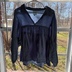 shop the mint baby doll top